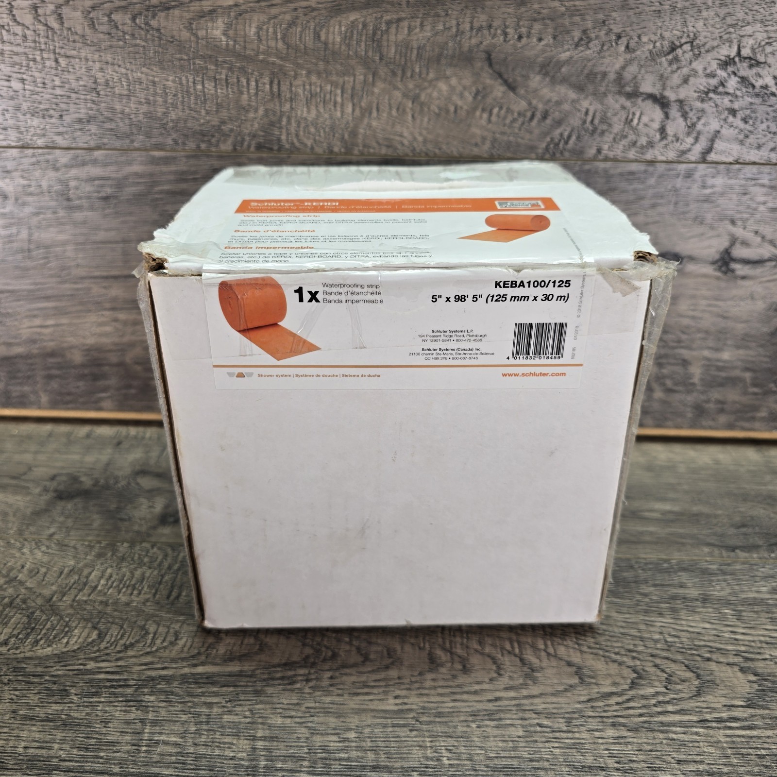 Schluter Kerdi Band Waterproofing Strip 5″×98’5″ KEBA100/125 New In a Sealed Box