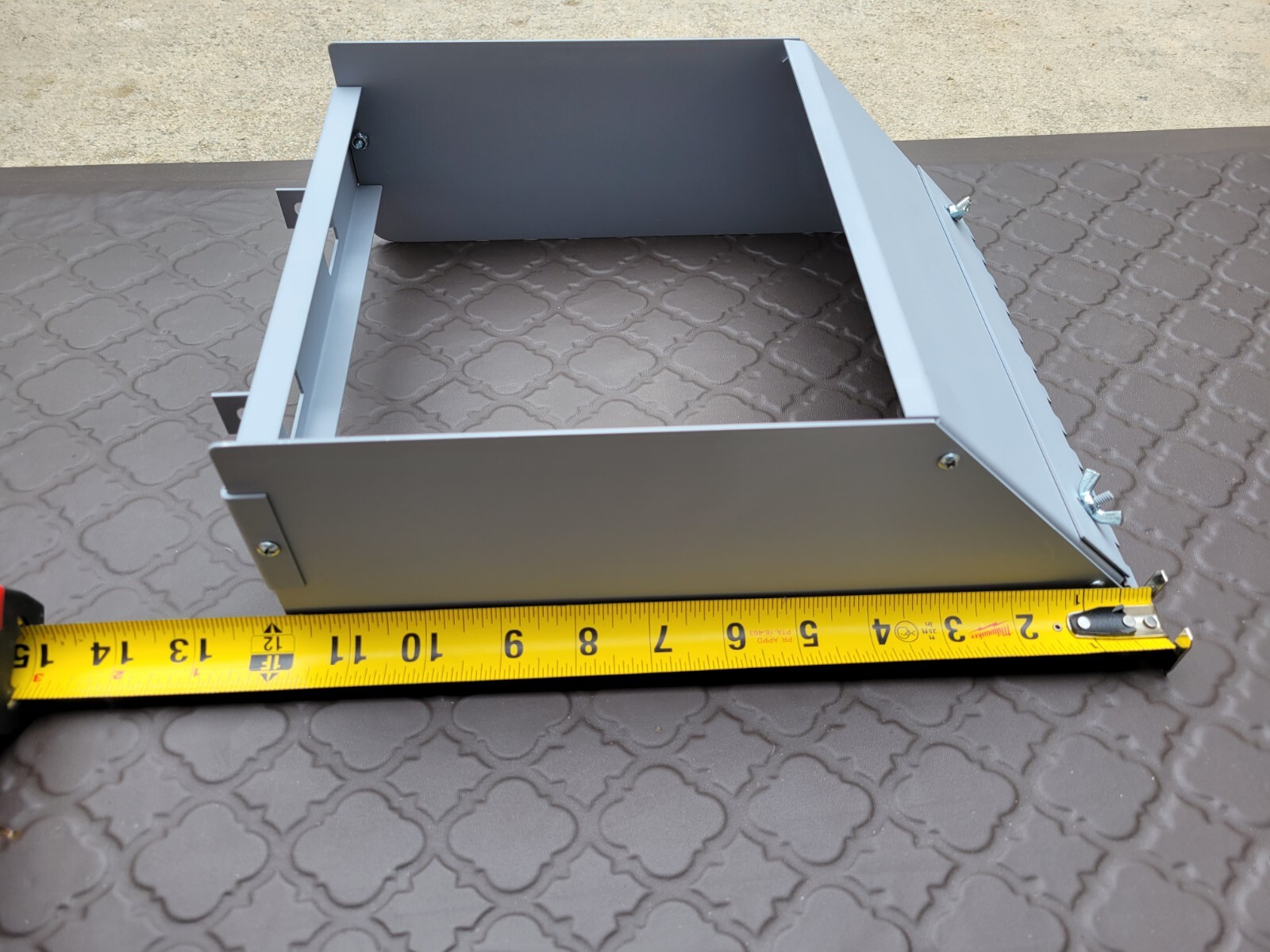 Trowel tile box 12″ wide