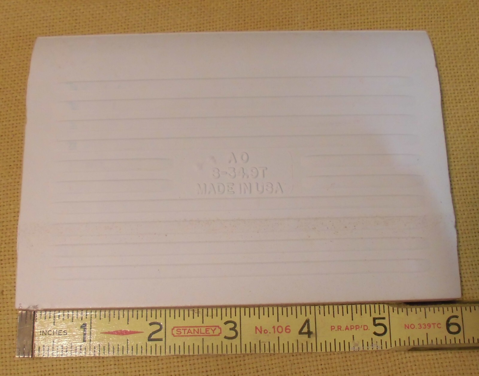1 pc. Mocha Brown; base/cove Ceramic Tile; 4-1/8″ X 6″ by American Olean, New