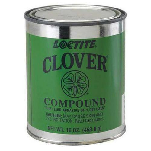 Clover Silicon Carbide Grease 7A 1200 Grit 1 lb Oil Lapping Honing Grinding