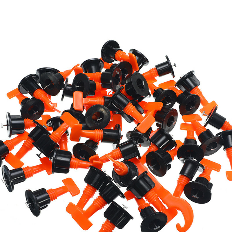 204 PCS Reusable Anti-Lippage Tile Leveling System Positioning 1.5mm