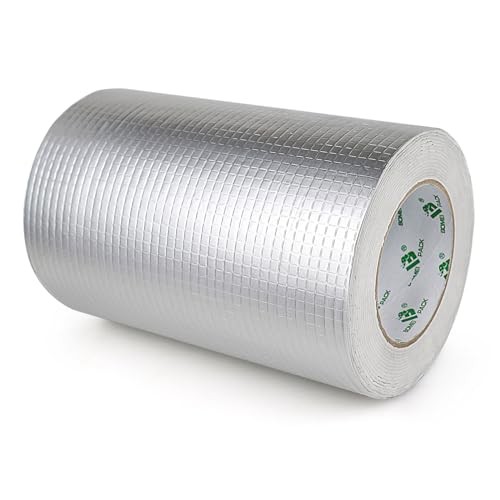 Butyl Tape, Waterproof 1.5mm x 8″ W X 33’L, Multi-Use Leak Repair 8inch 33ft