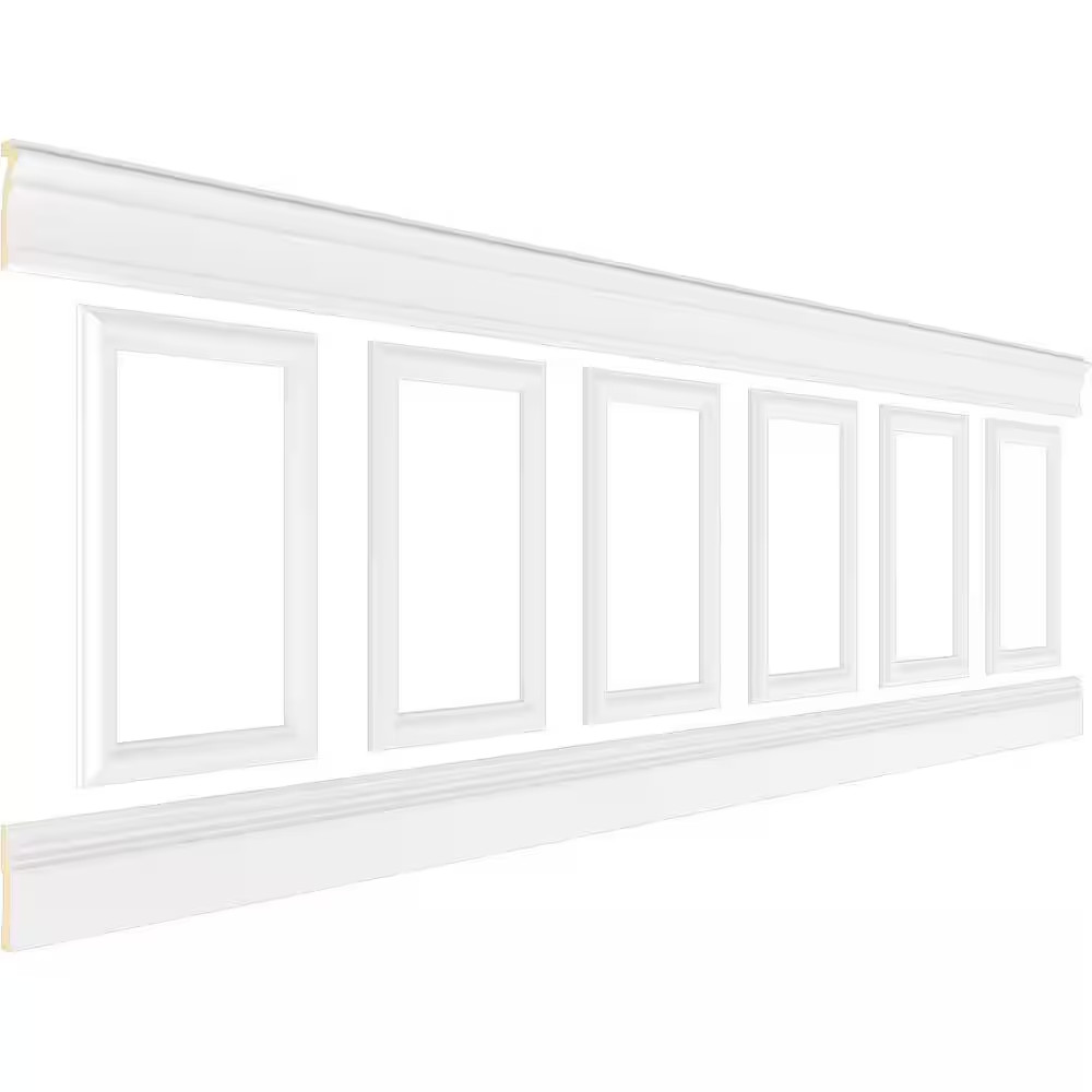94 1/2 In. (Adjustable 32 In. to 36 In.) 21 Sq. Ft. Polyurethane Ashford Square