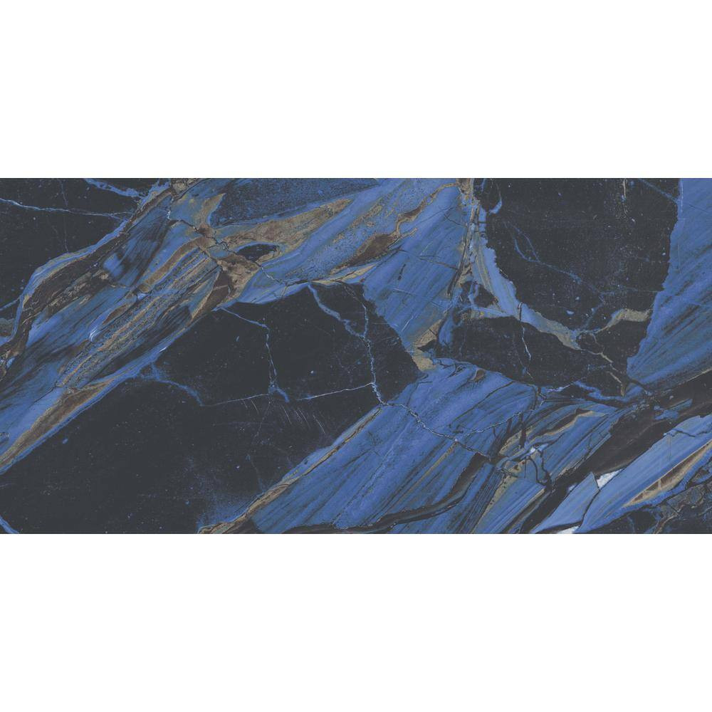 Parkview Blue 11.81 In. X 23.62 In. Matte Porcelain Field Tile