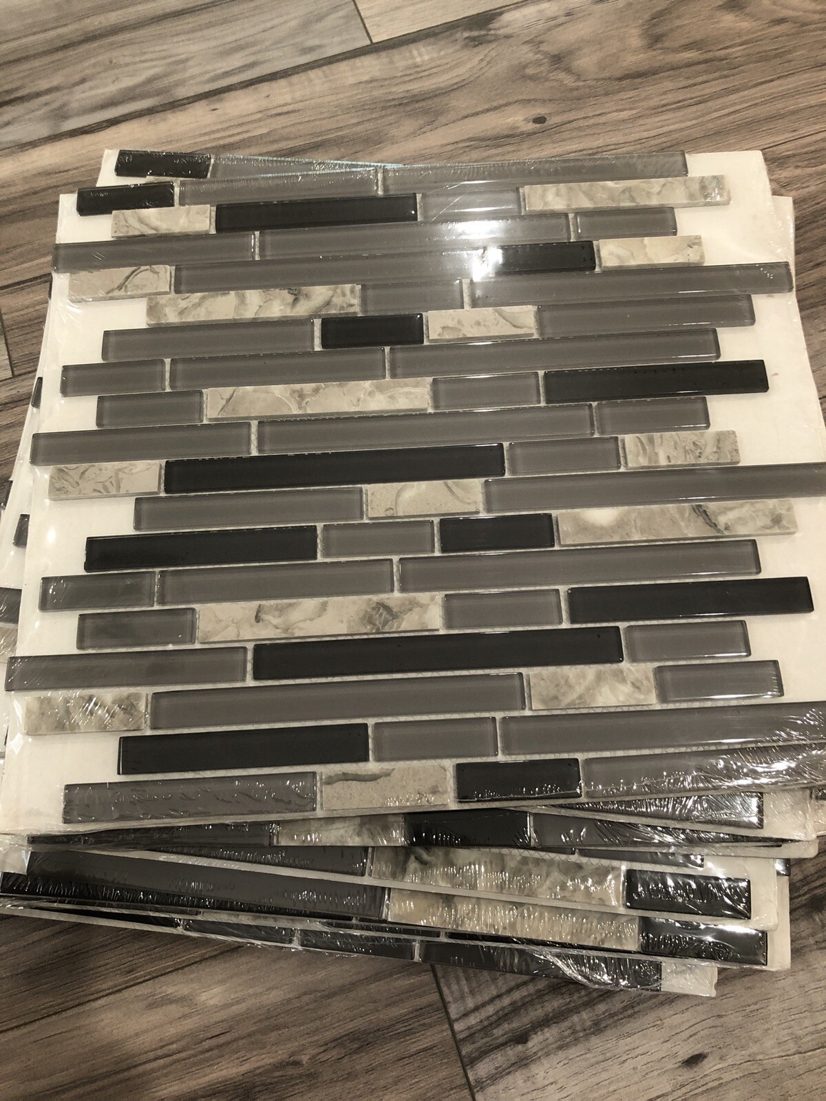 5x Lorena Geico Interlocking Tile Kitchen Backsplash Mosaic Art Decor Bath Wal