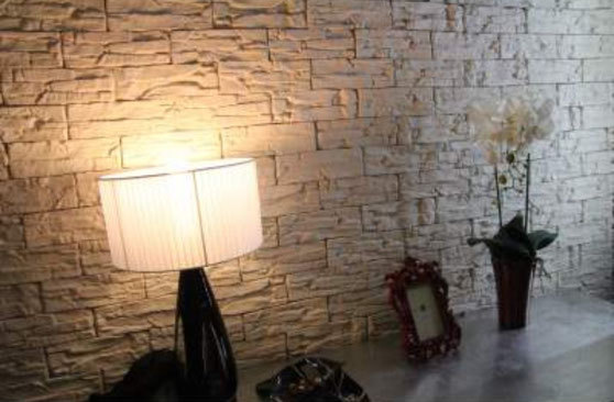 STONE VENEER RUBBER MOLD for casting gypsum concrete tiles decorative wall stone