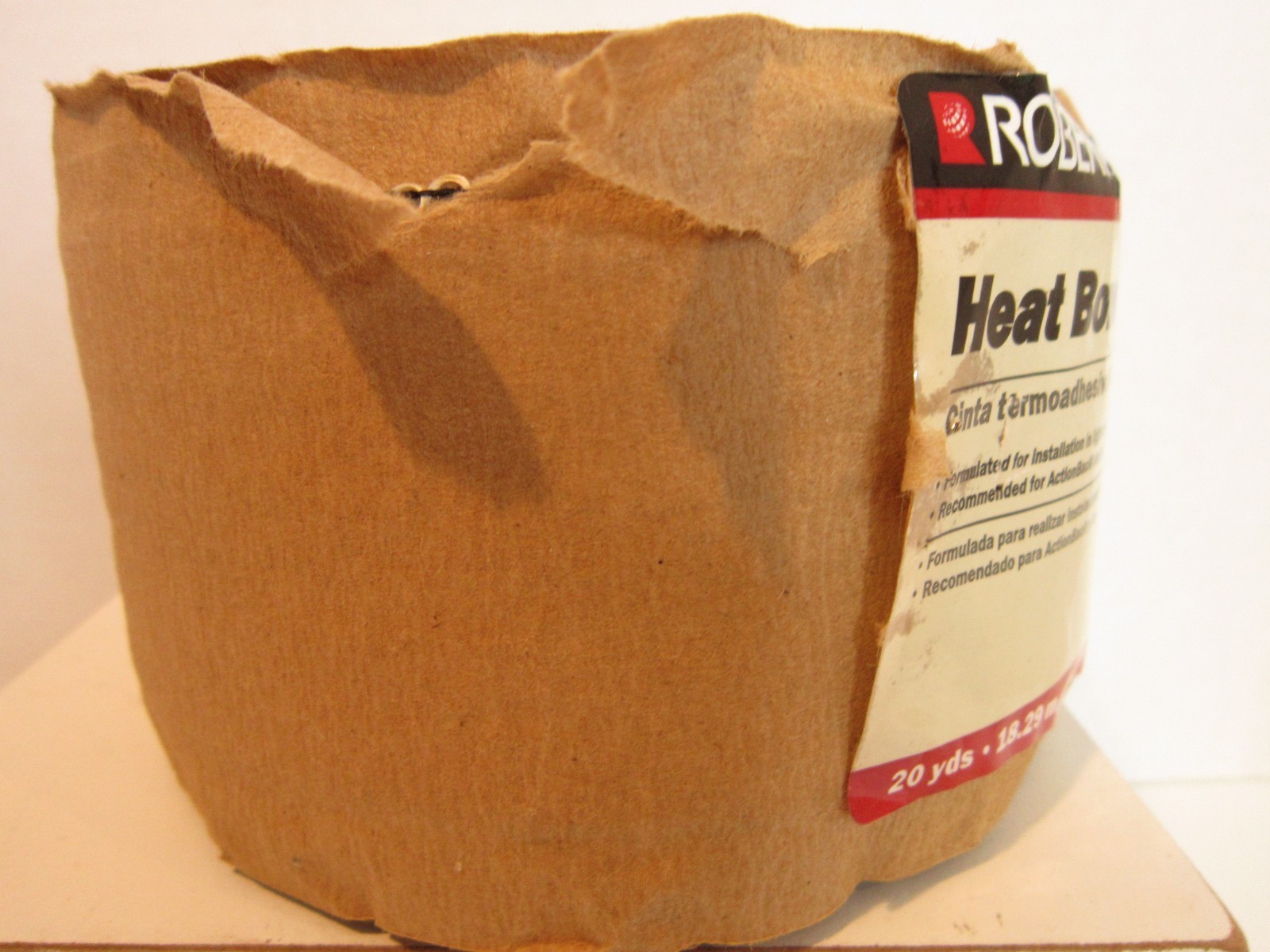 NOS Roberts Heat Bond Carpet Seam Tape Hot Melt #50-245 USA 20 Yds. 60 ft.