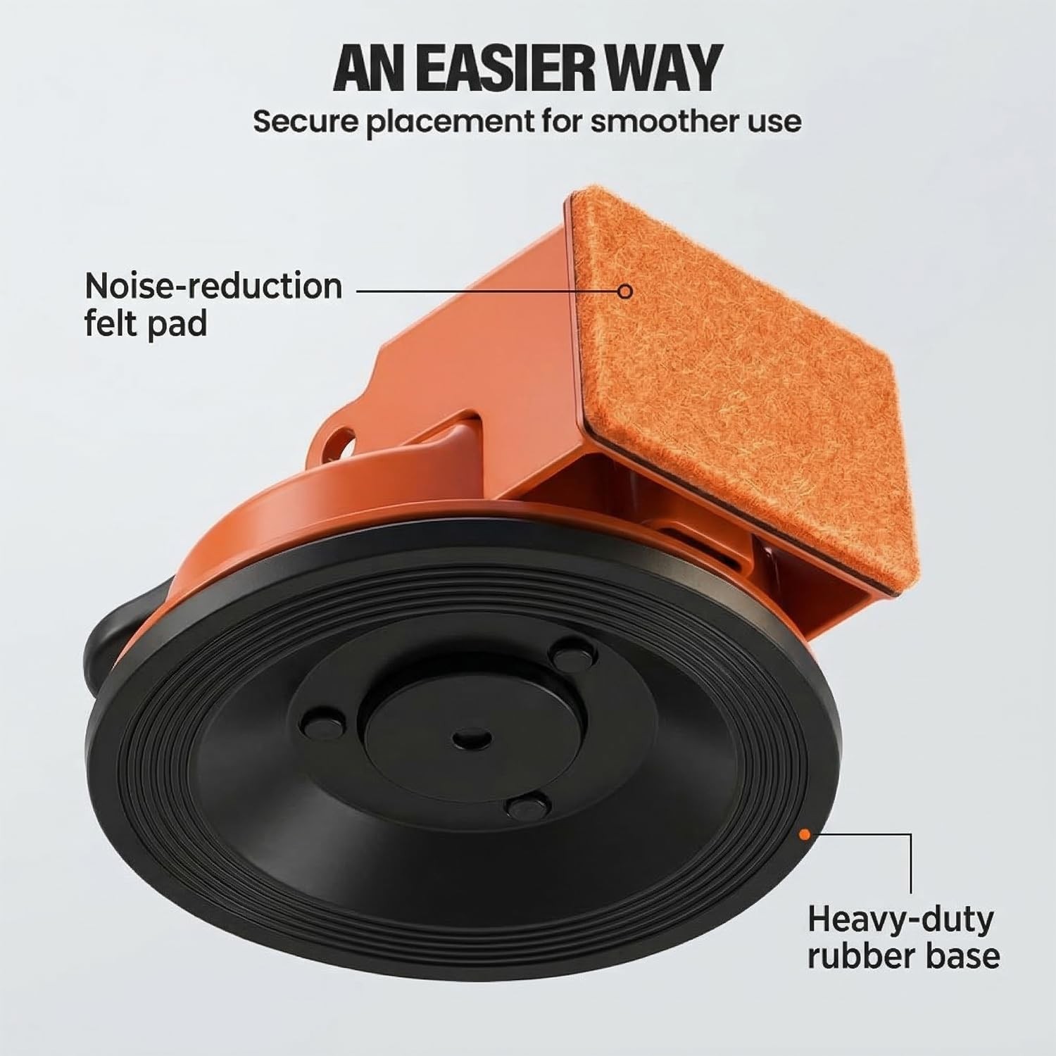 Floor Gap Fixer Tool with Suction Cup for Hardwood-Laminate and Vinyl Flooring