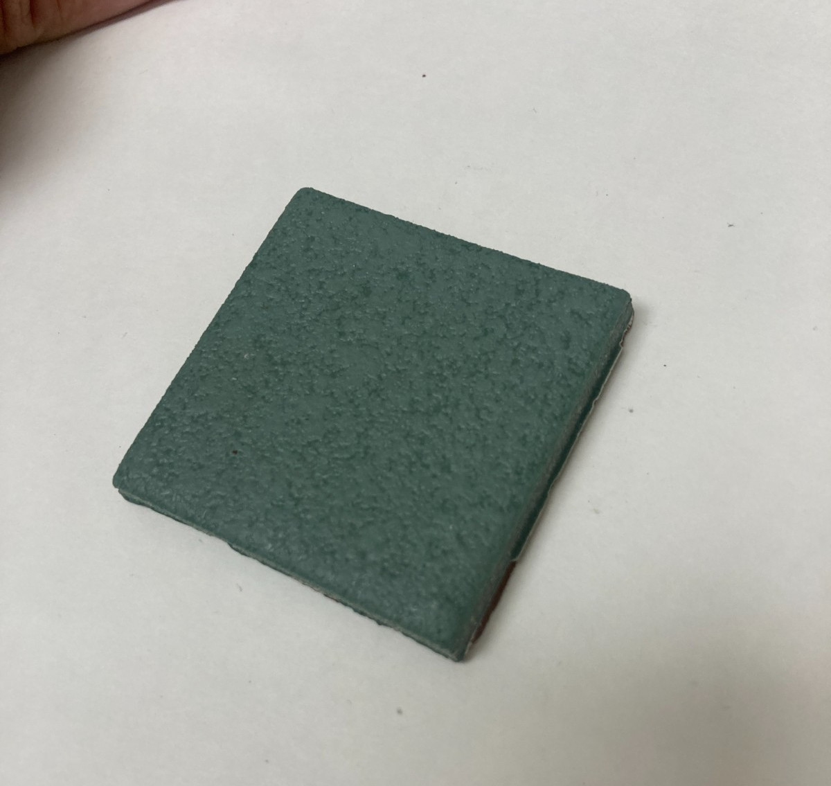 2×2 Tile Textured Soft Sage Green Meshed Wall Ceramic C#I59-655 Sample