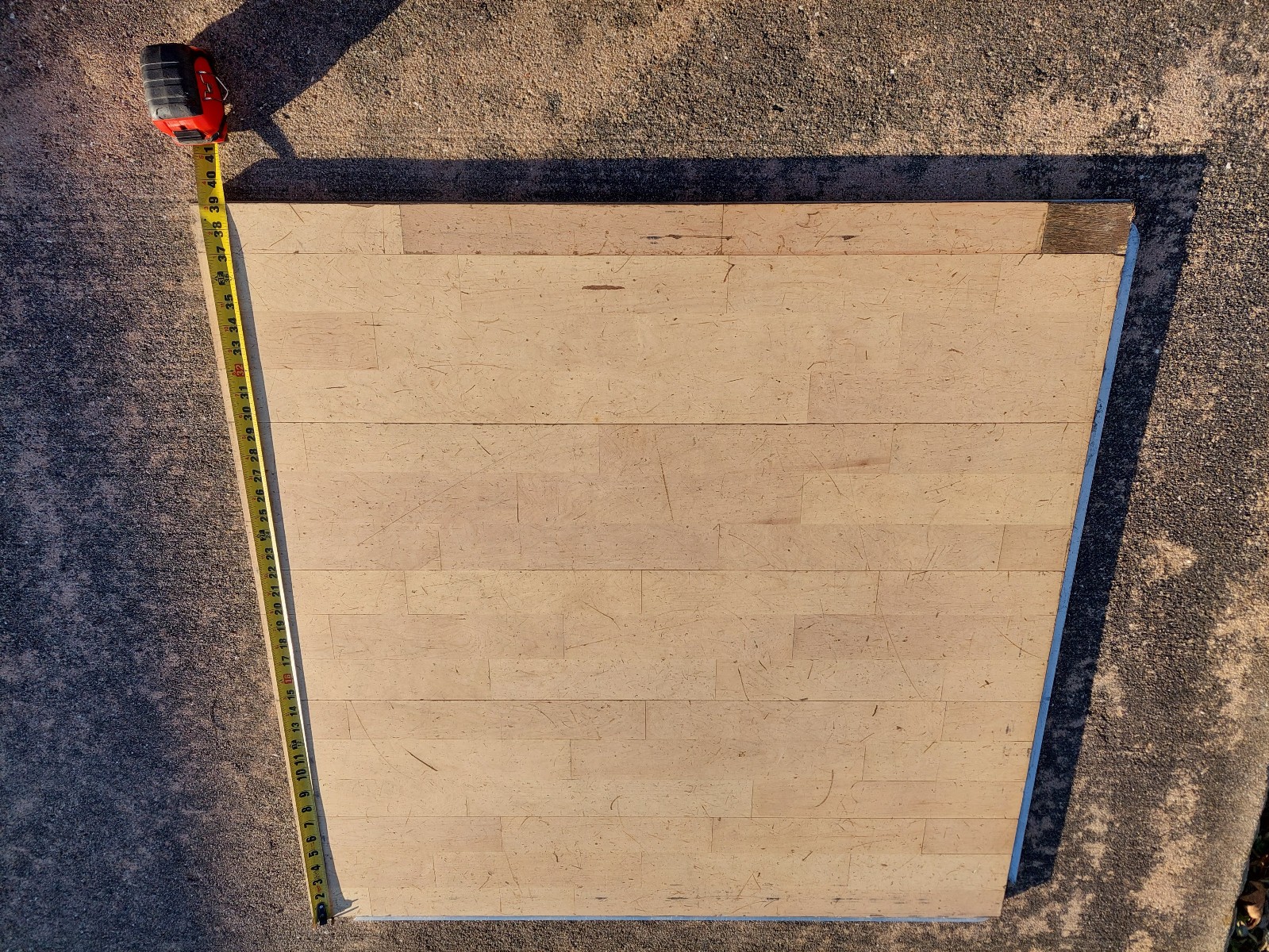 Modular Portable Dance Floor – 25 Panels (39” x 39” Each) 264 Sq Ft