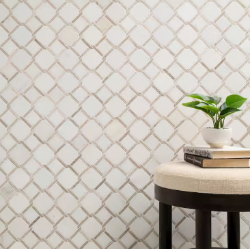 MSI Marbella Lynx Marble Mosaic Tile Sheet 12×12 Polished Floor Wall Backsplash