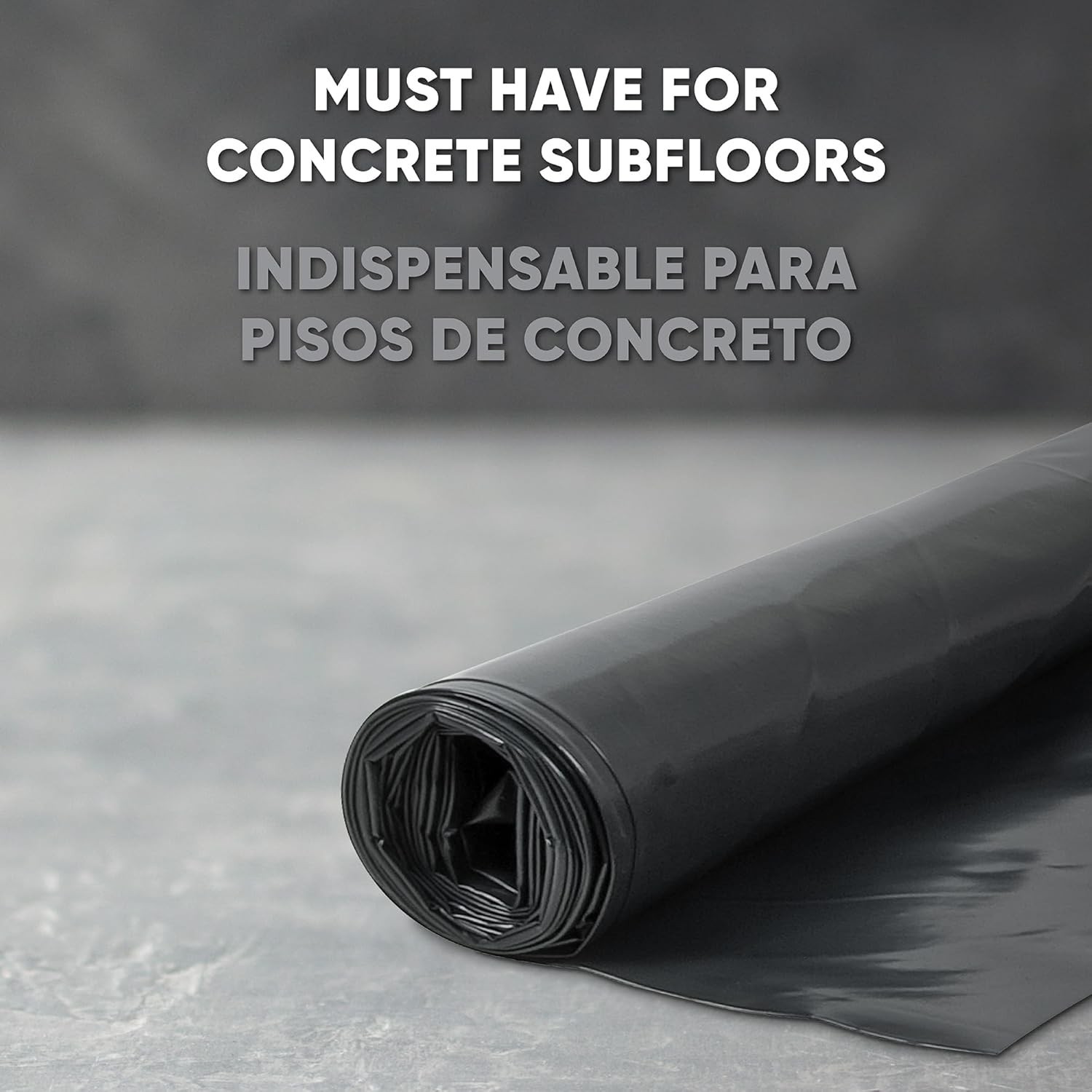 Moisture Barricade Underlayment Film, for Vinyl, Laminate SPC, Engineered Woo…