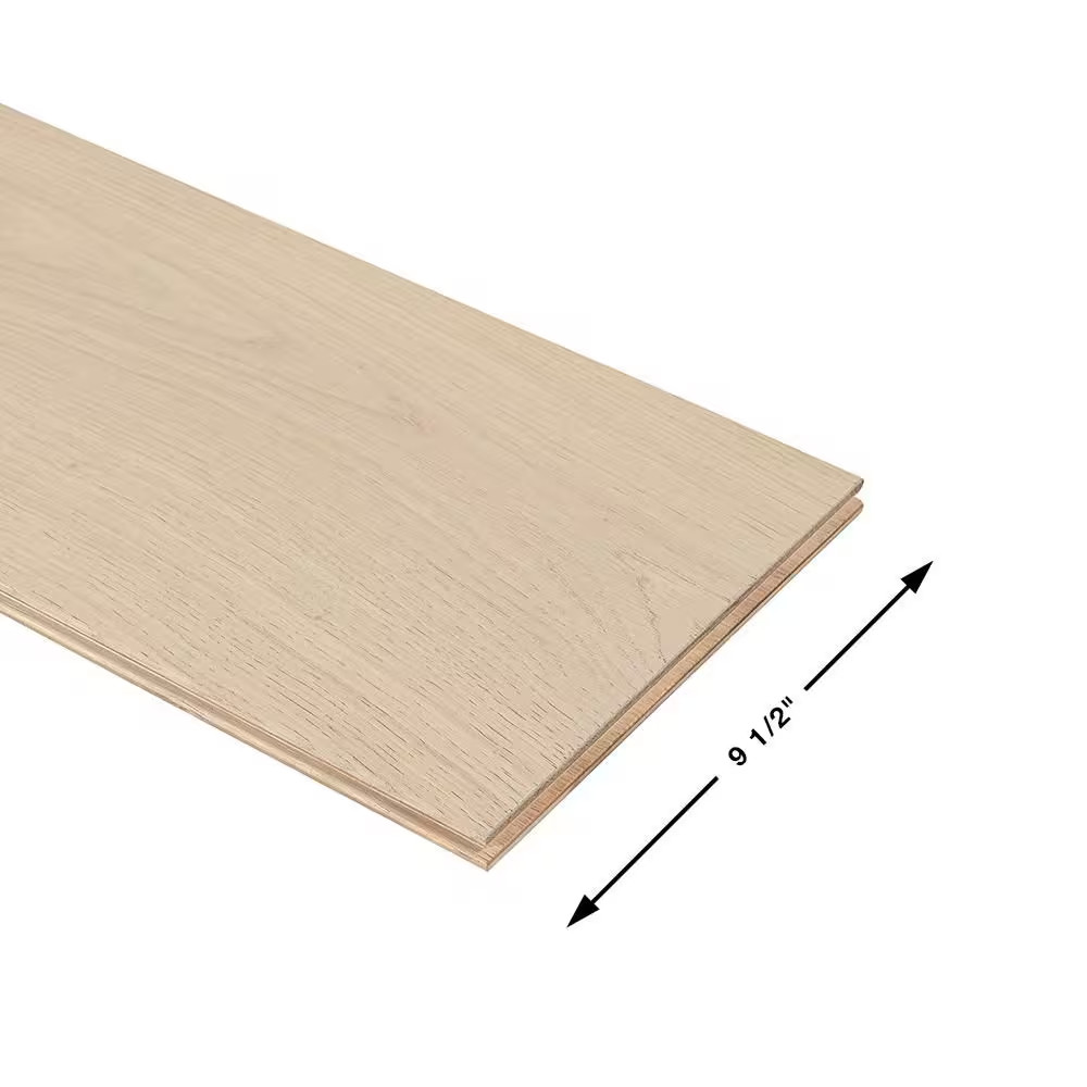 Bonetti French Oak 5/8 In. T X 9.5 In. W Tongue and Groove Wire Brush Engineered