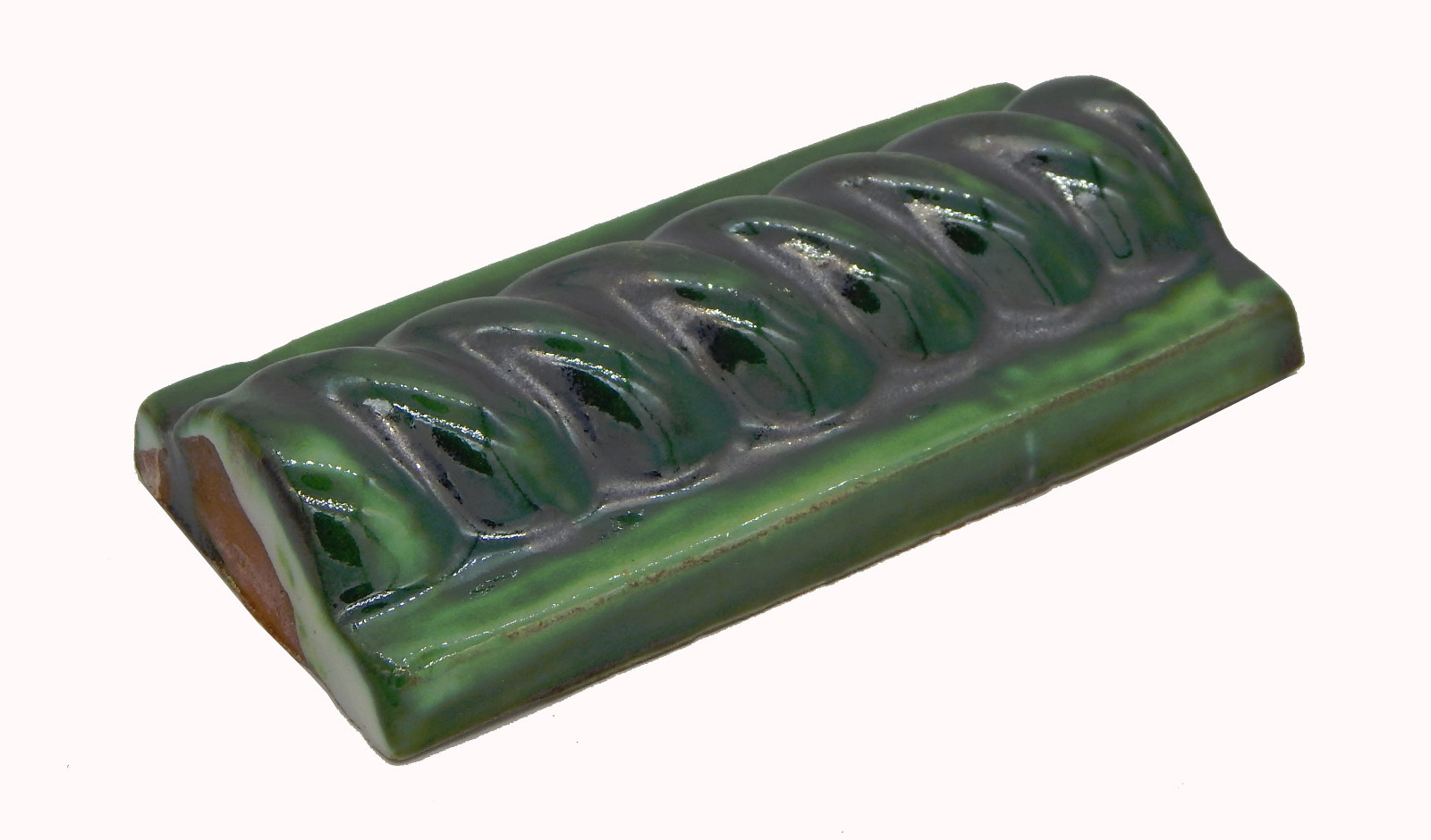 12 Braid Trim Tiles Mexican Rope Trims Ceramic Moldings Tiles Washed Green