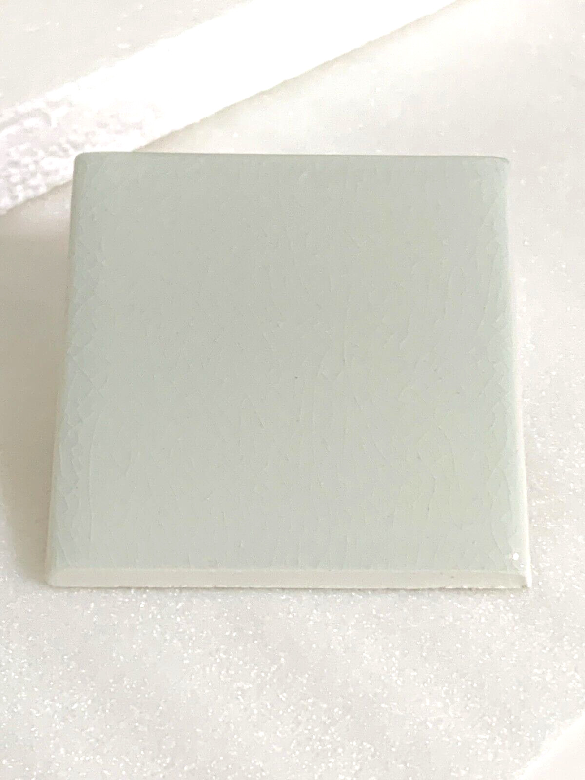 New Sonoma Tilemakers Handcrafted 4″ x 4″ Ceramic Tile Color Cirrus Crackle
