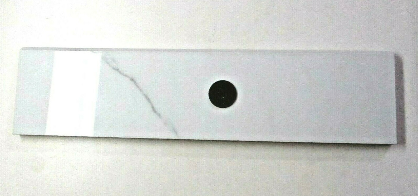 1 Bullnose Mayfair Statuario Venato 11-3/4″ Simulated Marble Porcelain Wall Tile
