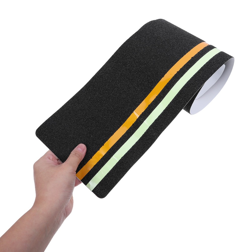 5pcs Slip Resistant Reflective Tread – Reflective Non Skid 24″X6″ Grip Tape for