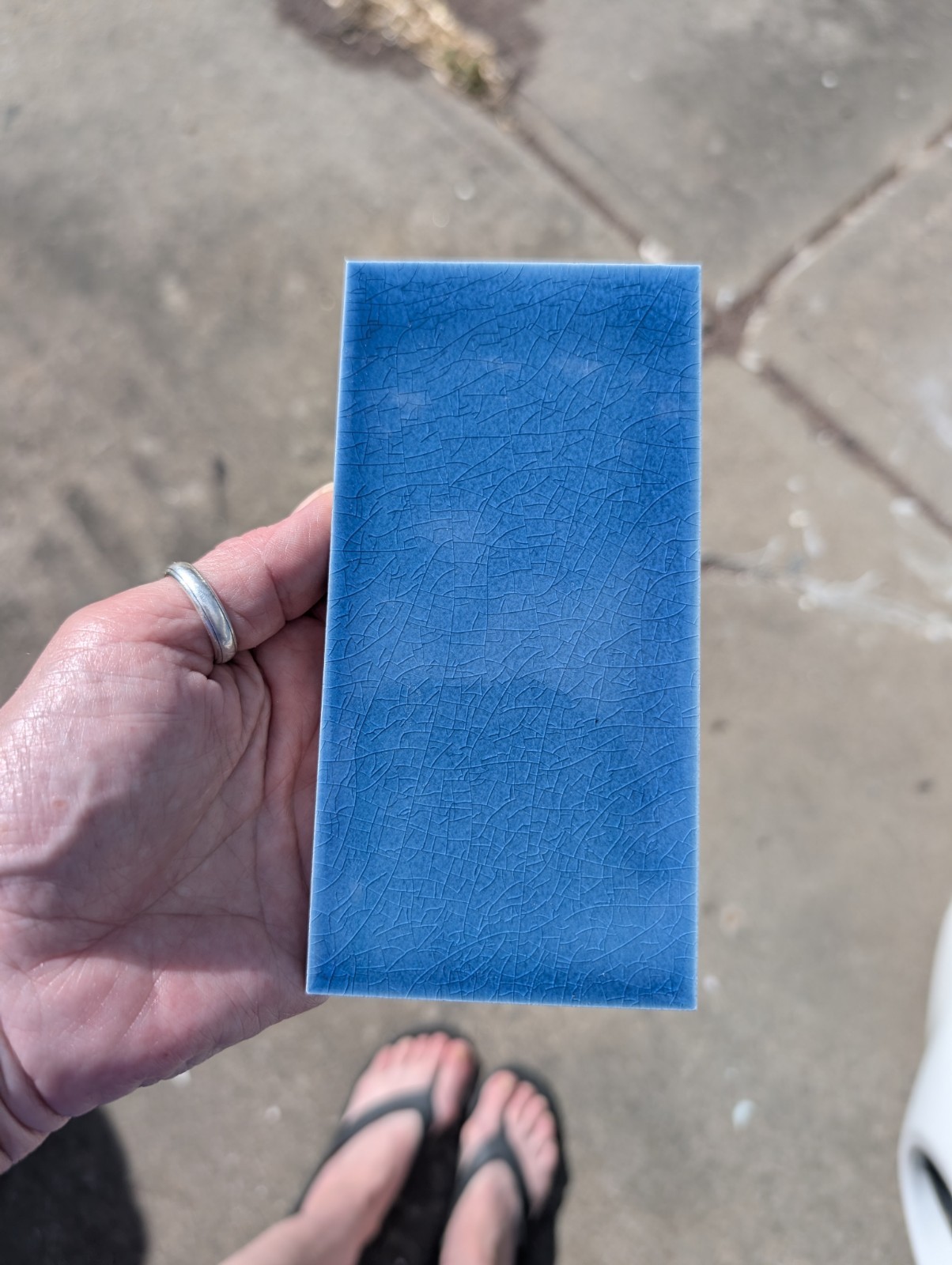 Heritage Tile Company Subway Ceramics Field Tile 3×6 and 6×6 base Marine Blue