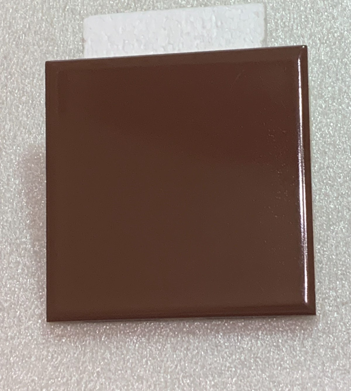 New Vintage Florida Ceramic Tile Brown 4 3/8″ x 4 3/8″ Gloss *10*pcs