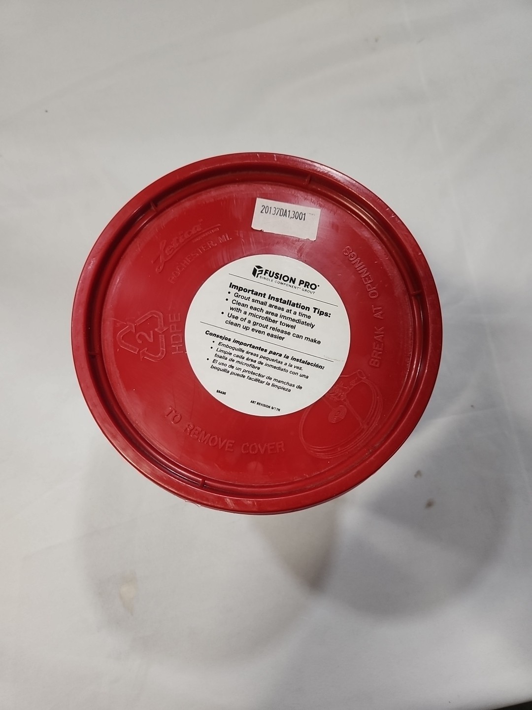 Fusion Pro #380 Haystack 1 gal. Single Component Stain Proof Grout (BRAND NEW)