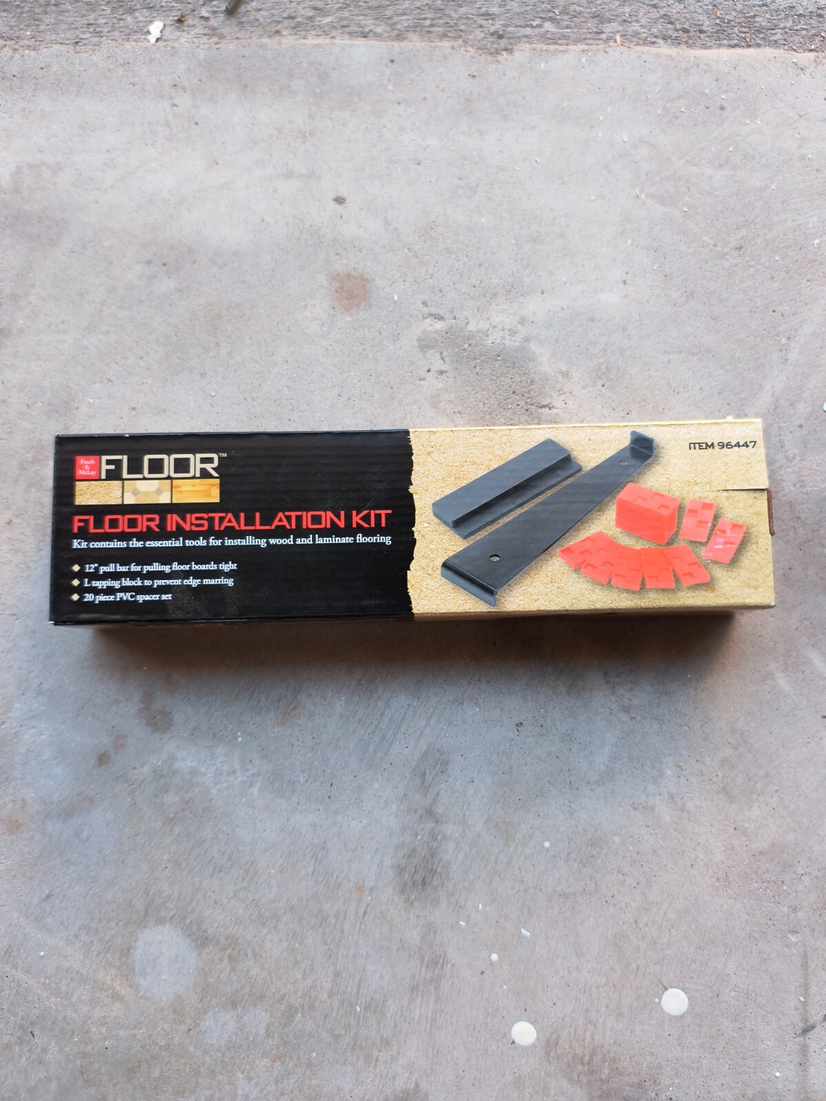 NEW Finch & McLay floor installation kit tools spacers