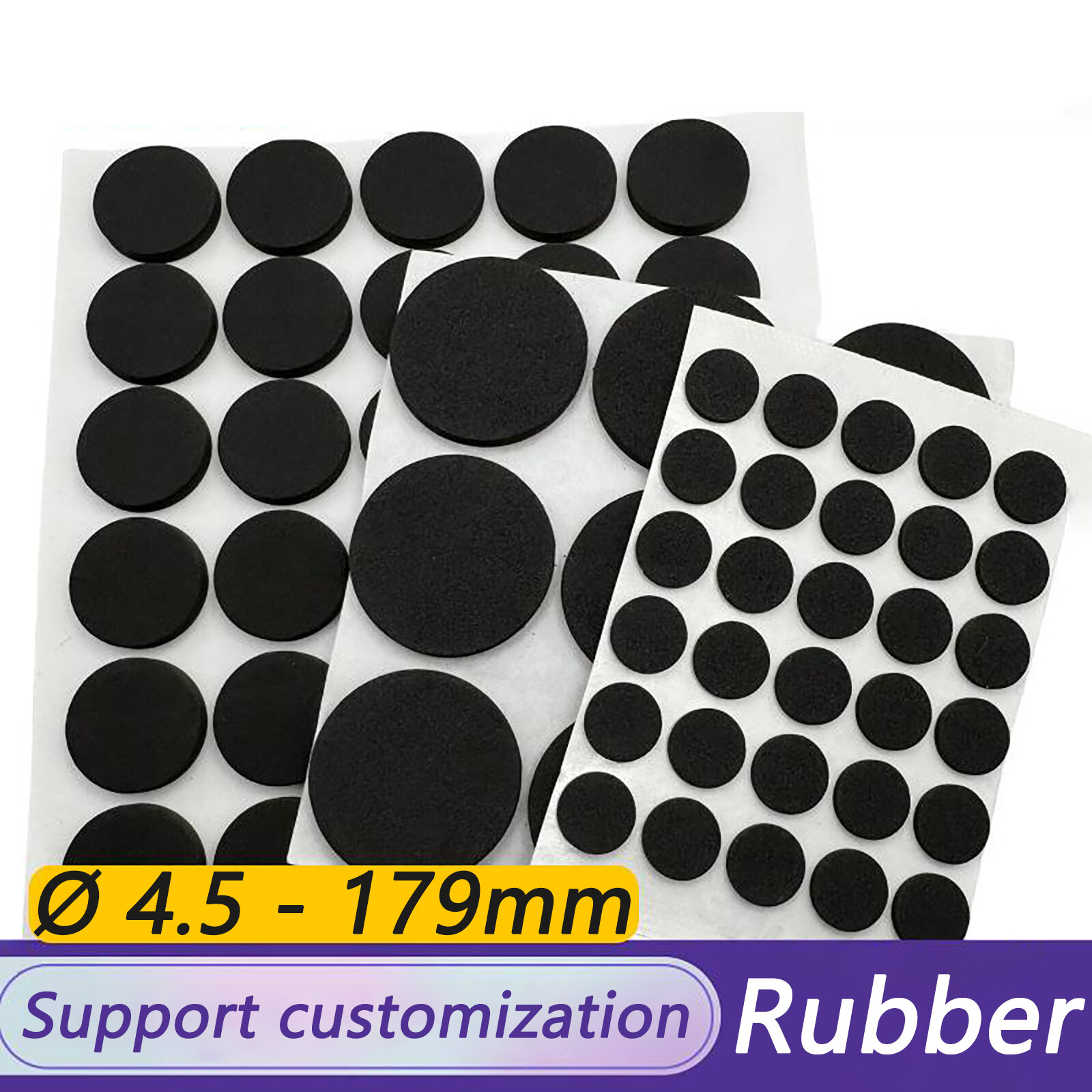 Self Adhesive Floor Protectors Felt Pads Chair Legs Table Pad Feet Anti Scratch