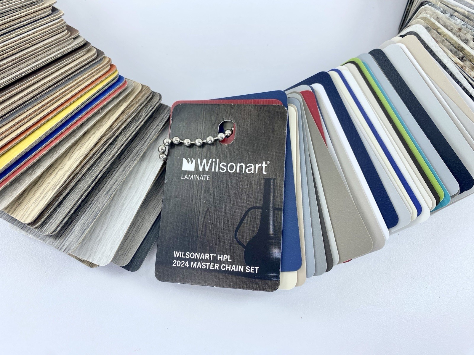 Wilsonart full line laminate sample chain 2025, Crafts, Color Chips