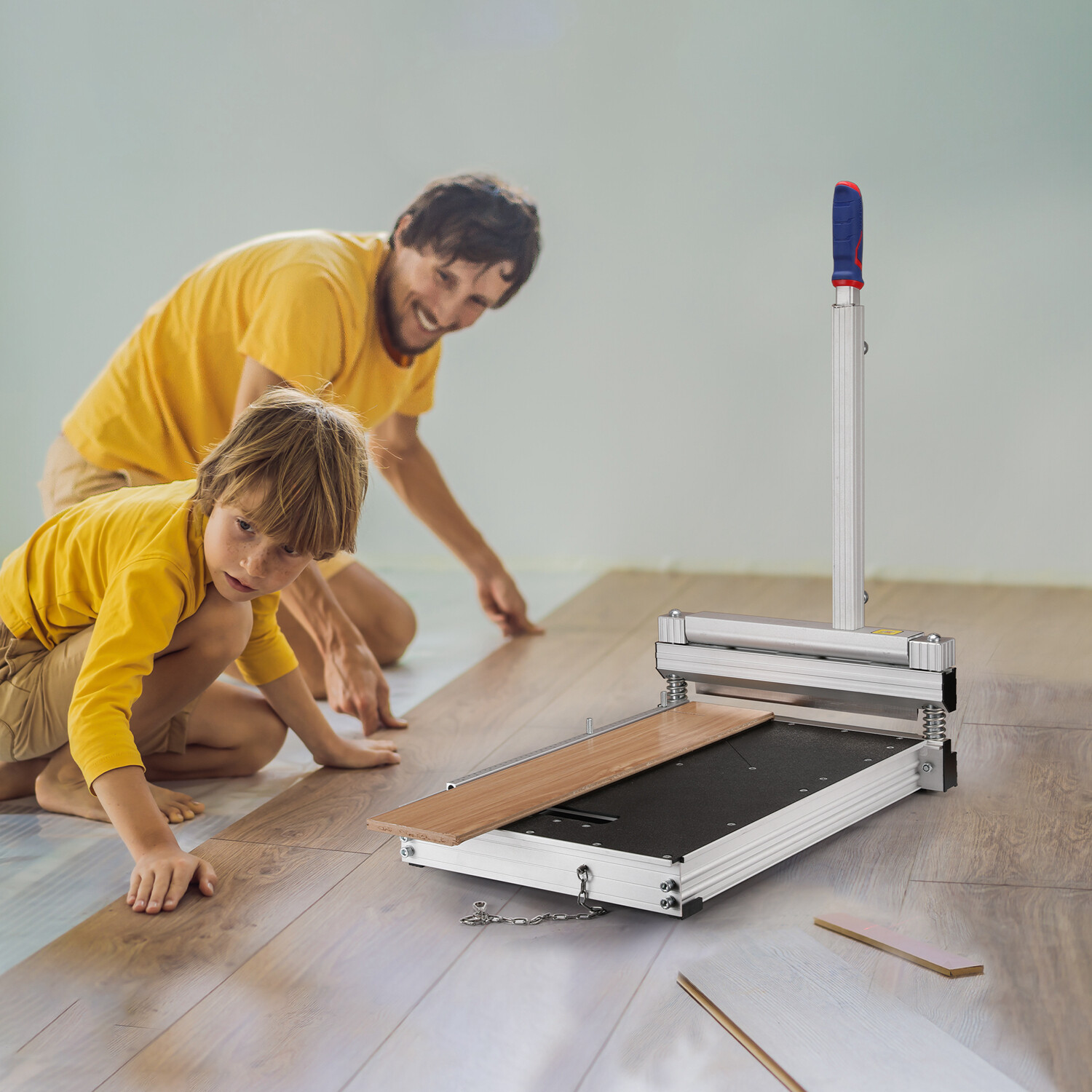 WORKPRO 13″ Laminate Floor Cutter Vinyl Floor Cutter for Laminate Floor Parquet