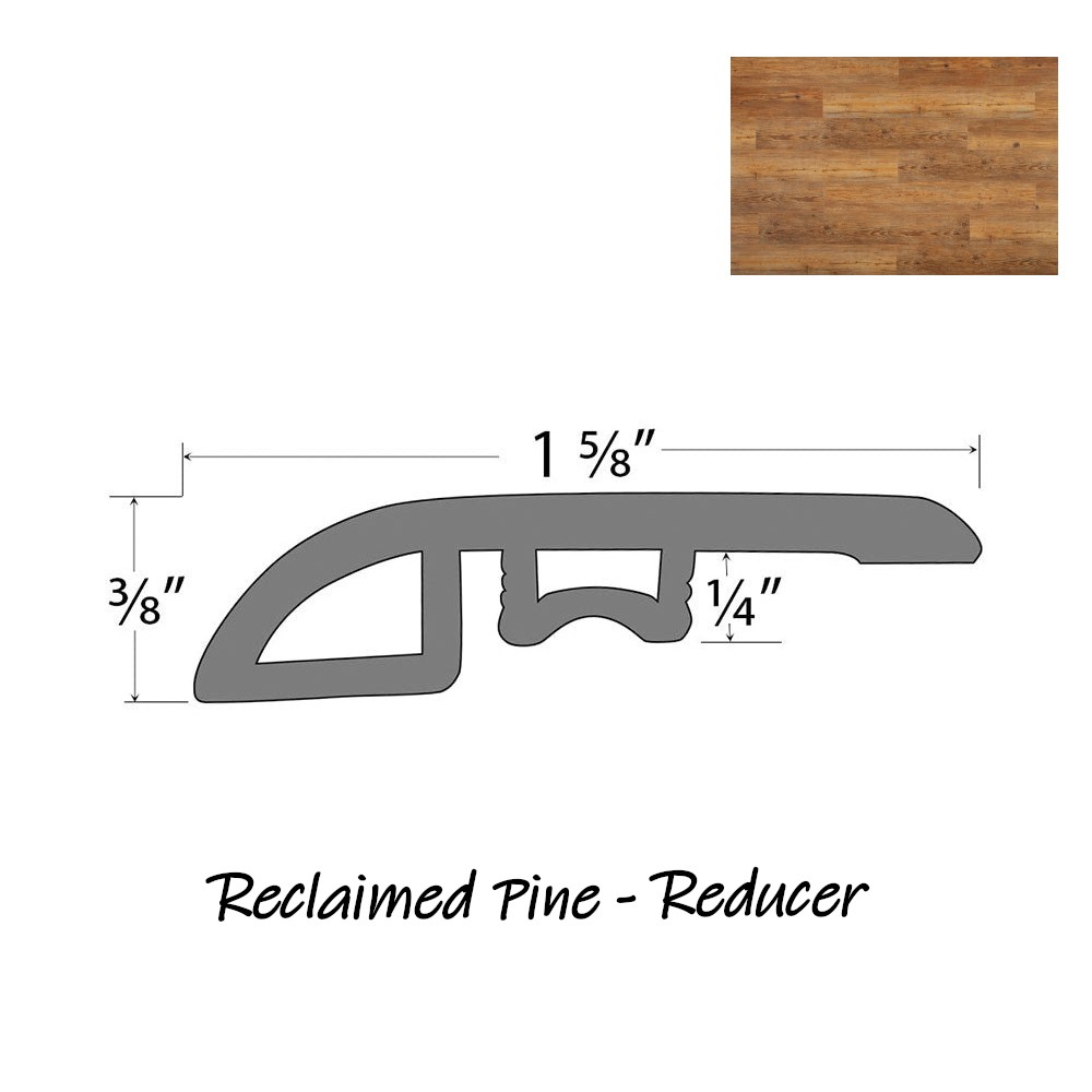 PRODURA Reclaimed Pine Waterproof 22mil Click Luxury Vinyl Plank 48″x7-3/8″x6mm