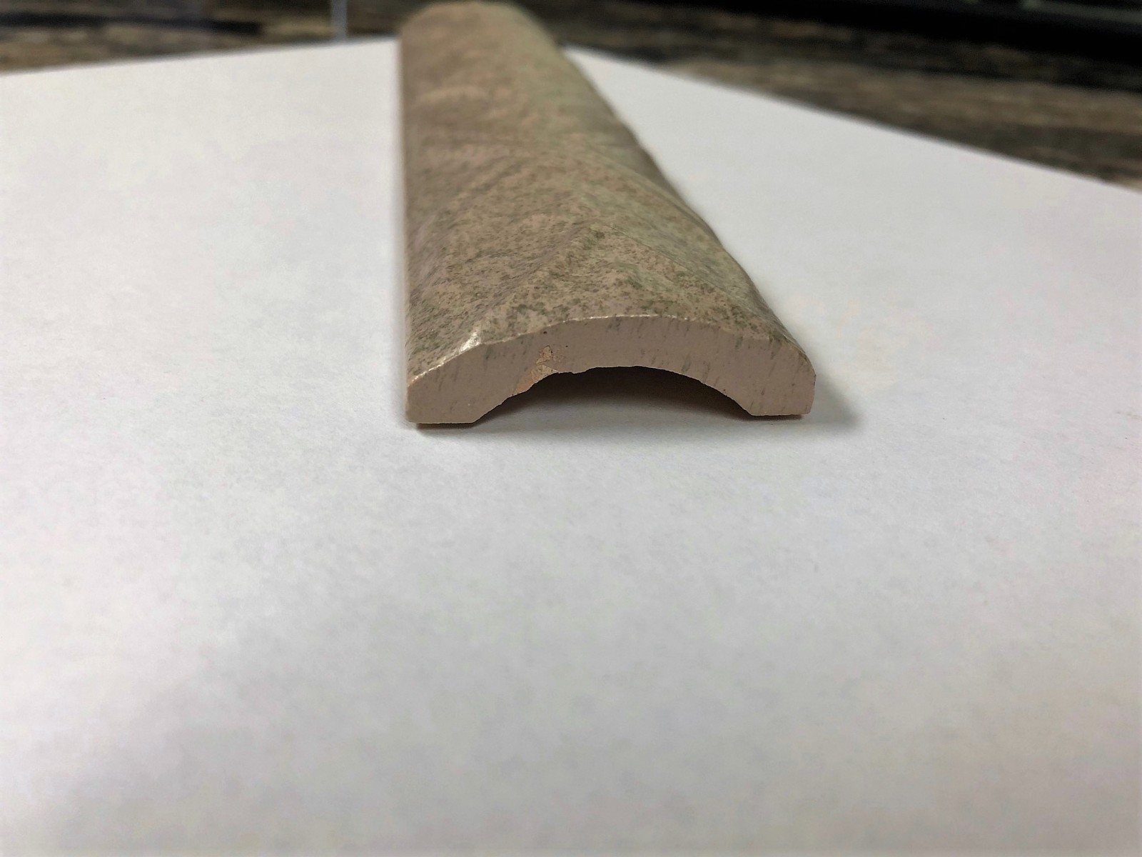 8″ Long Tile Trim PB Khaki Laufen LWDL299 Rope Remodel Ceramic 120 Pcs 1 Case