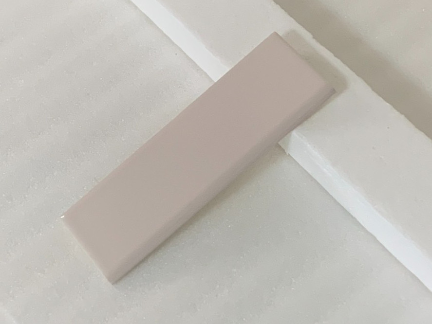 New Vintage Florida 2″ x 6″ Flat Surface Bullnose Blush#82 Gloss