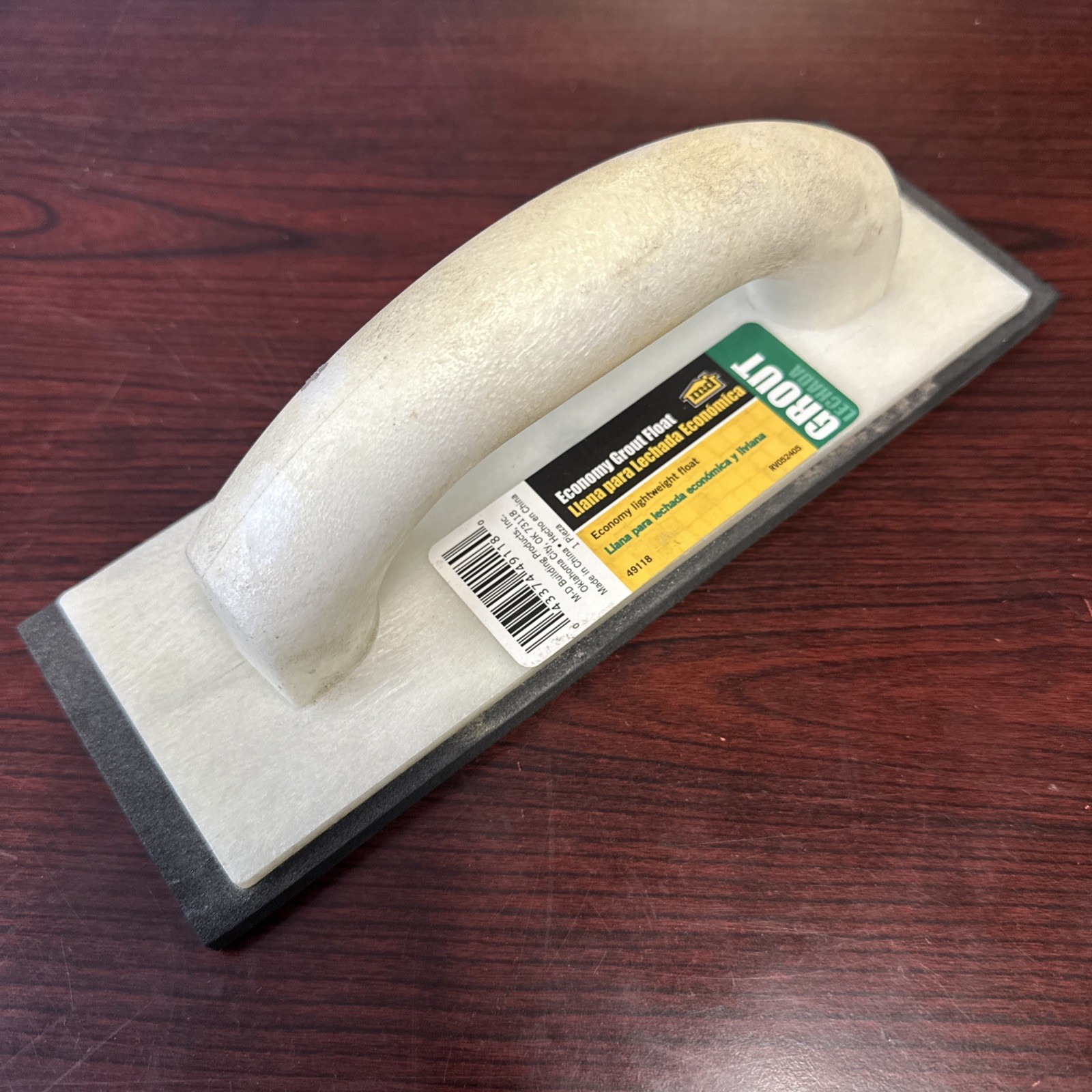 MD Economy Grout Float 3.25 in. x 10 in. Approx