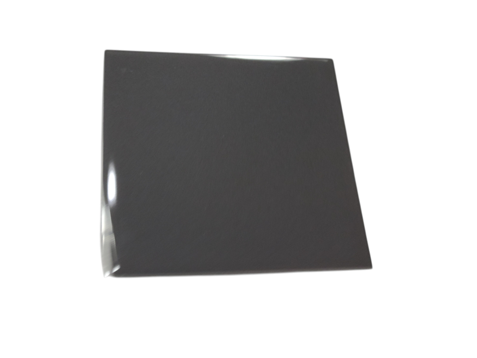 Dark Gray Ceramic Tile 4.25 in Subway Square Shower Backsplash Mid Century Grey