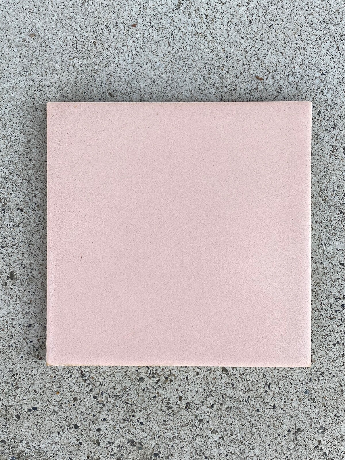 Vintage Fawn Beige Bathroom STYLON Tile Matte 4.25″ x 4.25″ Pink Light Pink