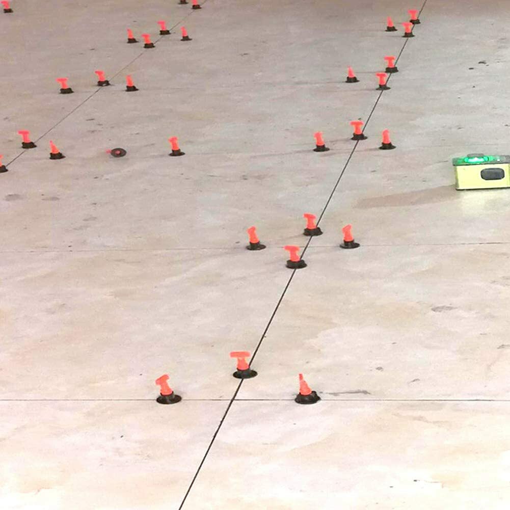 204 PCS Reusable Anti-Lippage Tile Leveling System Positioning 1.5mm
