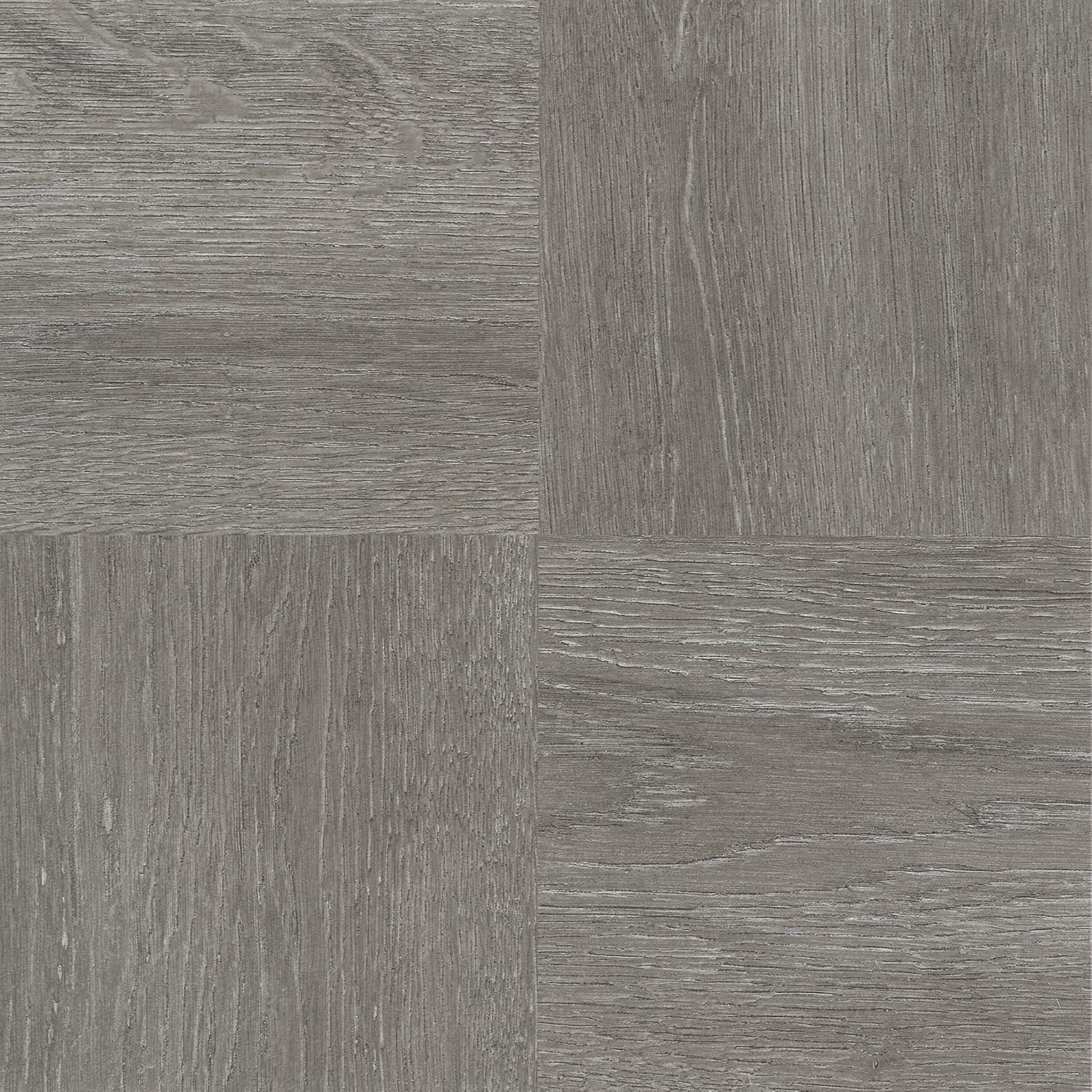 Nexus Self Adhesive 12-Inch Vinyl Floor Tiles, 20 Tiles – 12″ X 12″, Charcoal