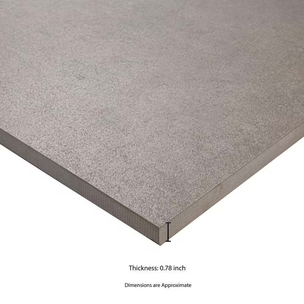 Concreto Astilla 24 In. X 48 In. X 0.79 In. Matte Porcelain Paver Tile (8 Sq. Ft