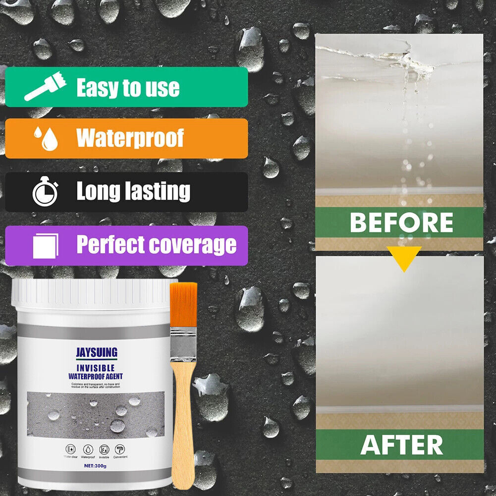 Super Strong Bonding Spray Roof leak-proof Sealant Invisible Waterproof Agent US