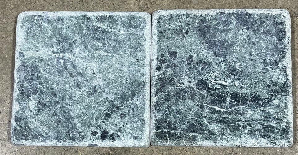 Tile Verde Forest Green Remodel Natural Stone About 4×4 10 Tiles