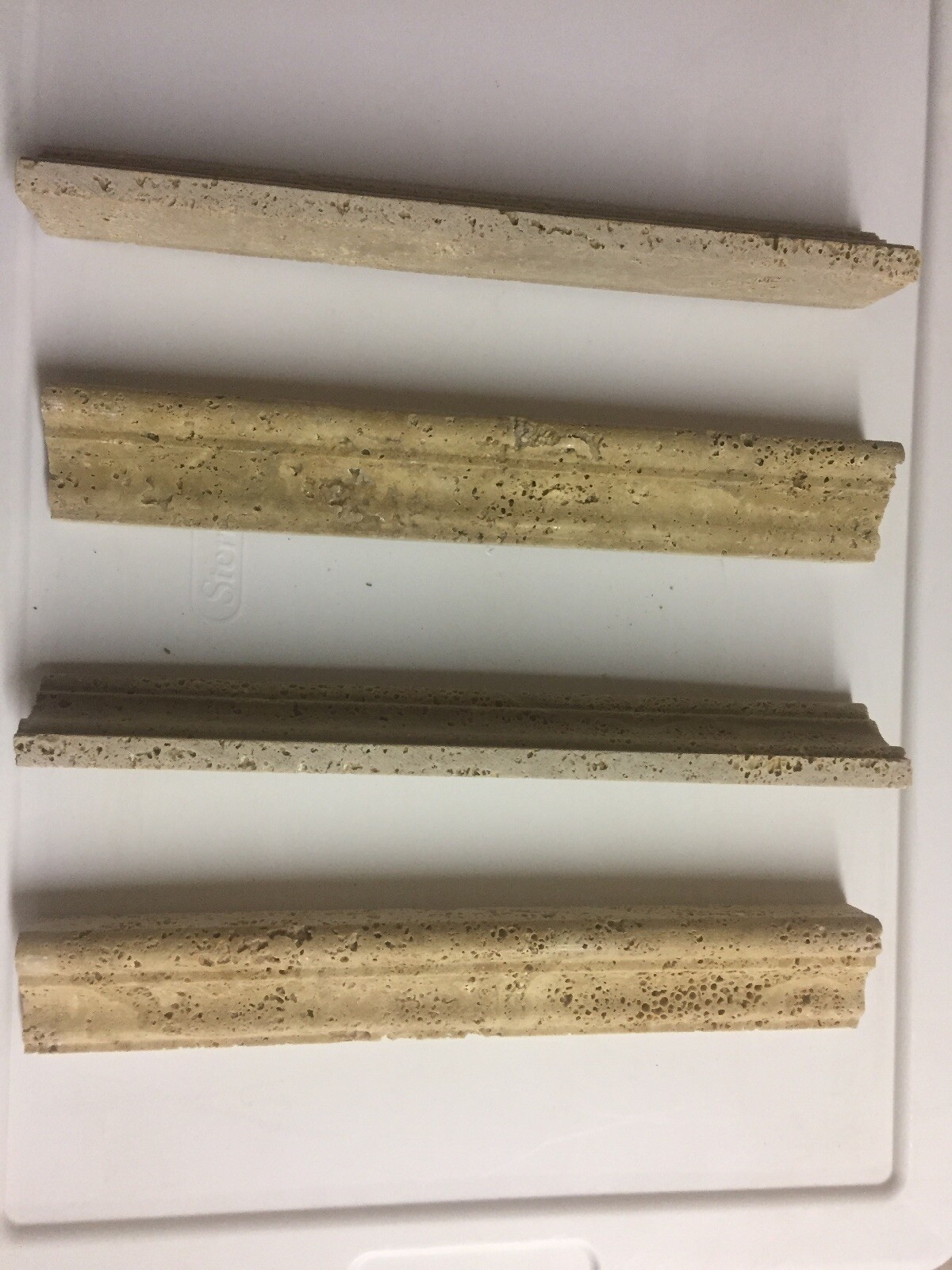 Travertine Nocce Crown Molding 12″ Chair Railing