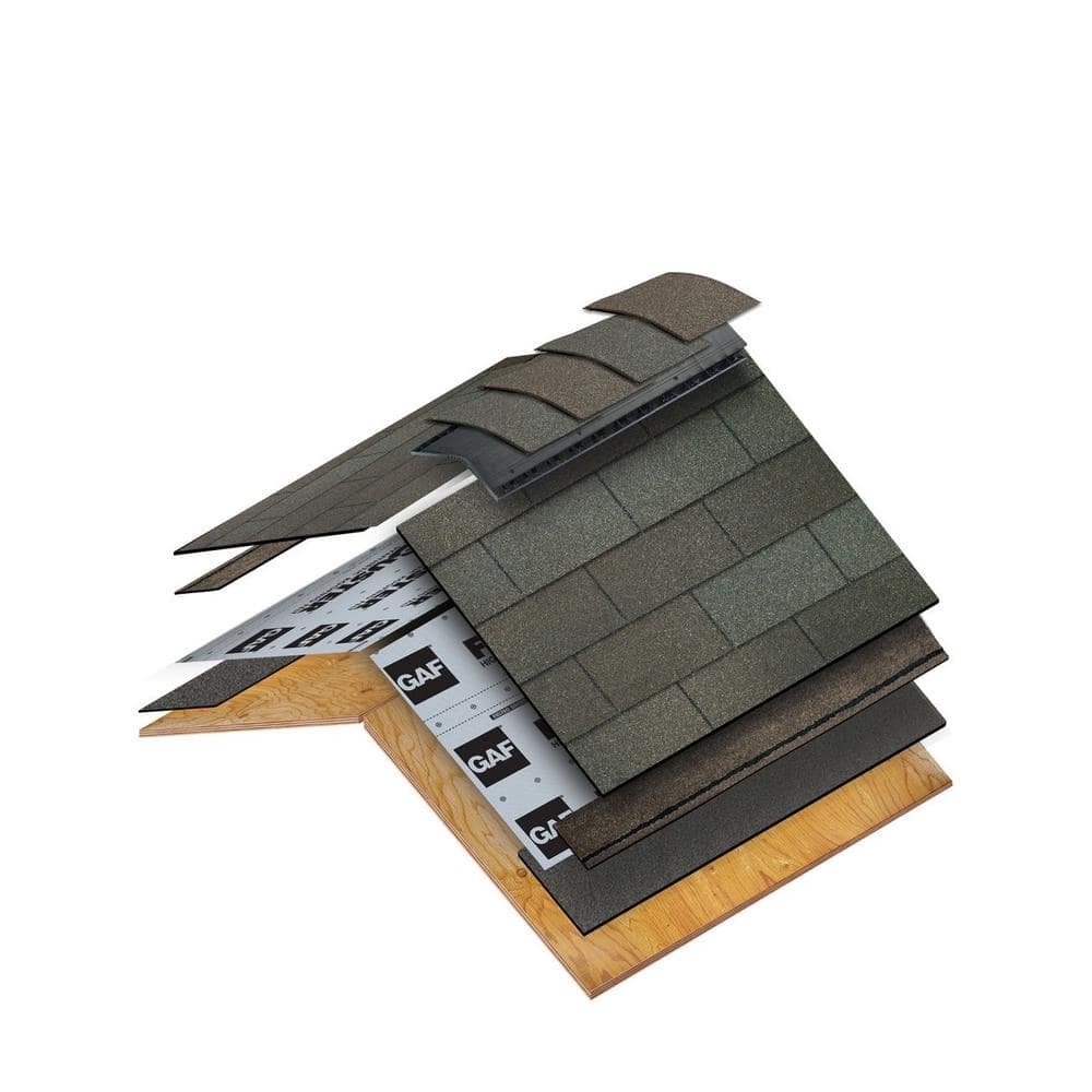 1000 Sq Ft Synthetic Roofing Underlayment Roll Heavy-Duty Roof Barrier