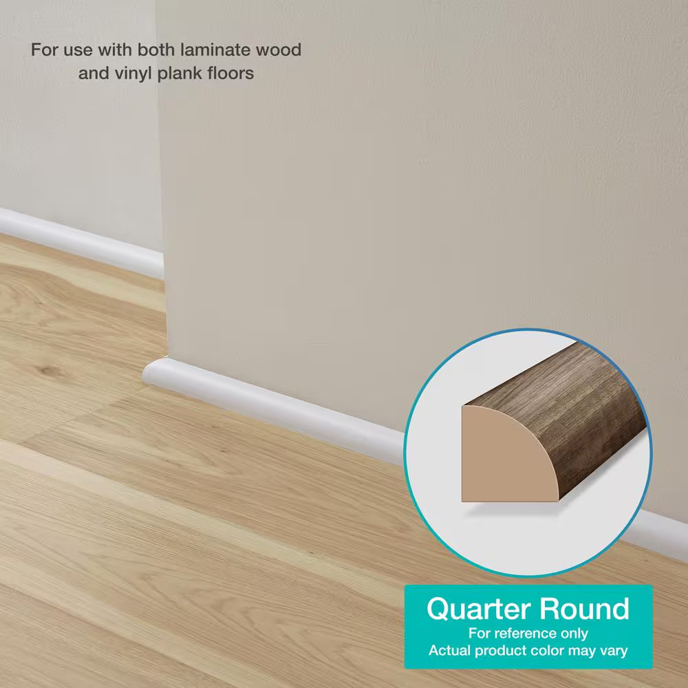 Nobelford 0.62 In. T X 0.75 In. W X 94.5 In. L Textured Wood Look Laminate Mould