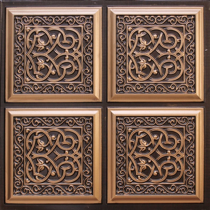Decorative 24×24 Tin-Like Ceiling Tile #231