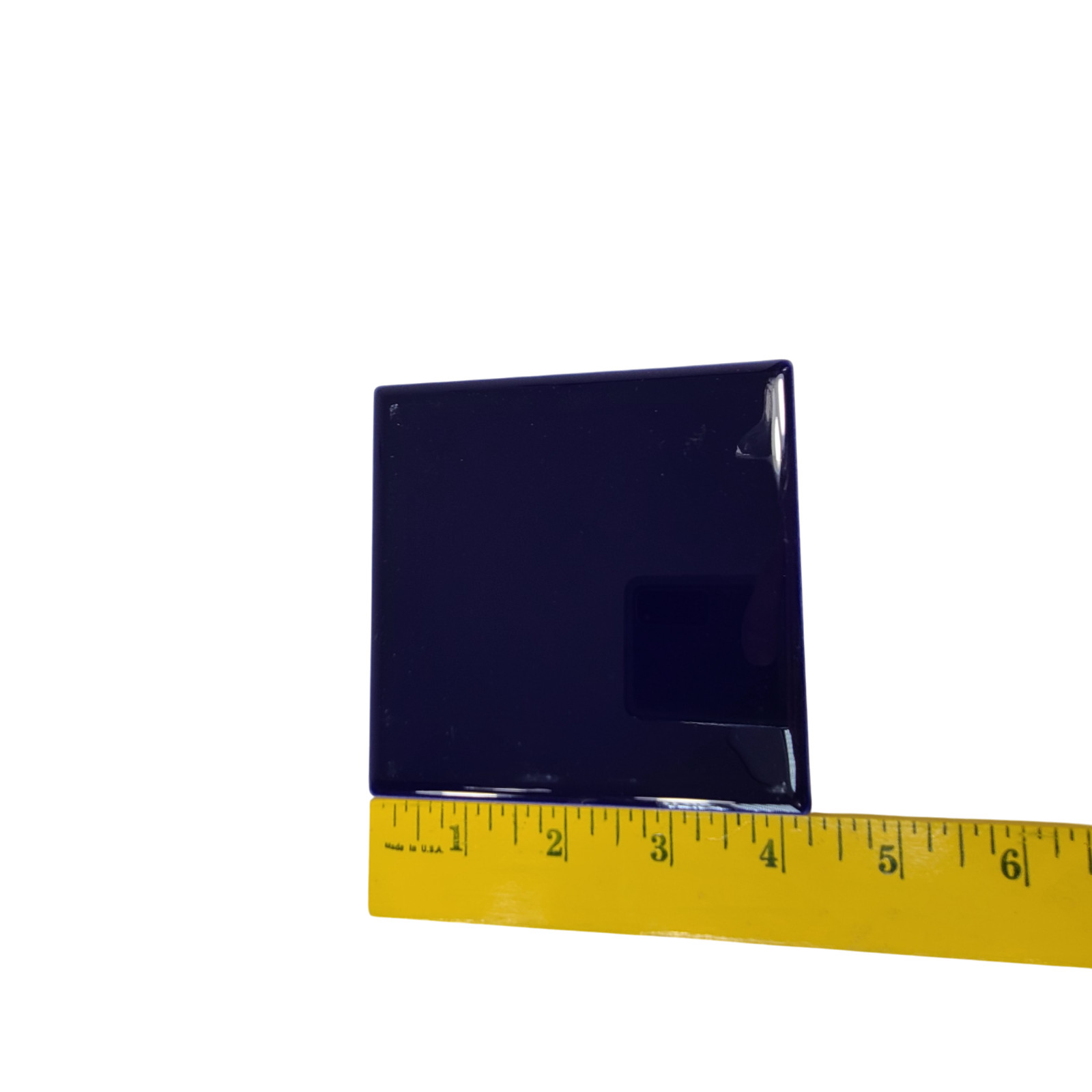 Blue Cobalt Ceramic Tile 4.25 in Subway Square Shower Kitchen Wall Backsplash