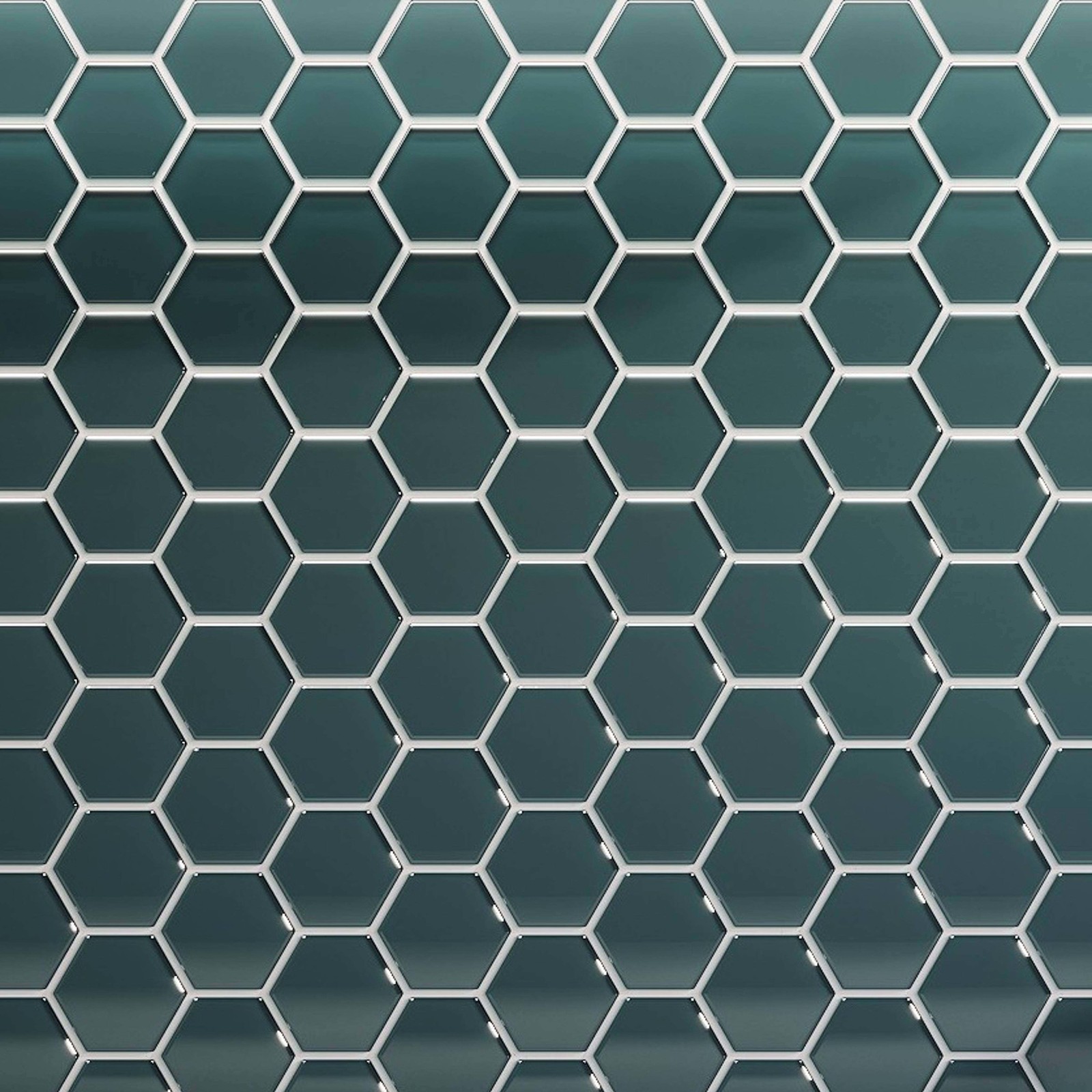 Cruz Bay Studio MKT2853 3 inch Beehive – 10″ x 12″ Geometric Wall – Marine Gloss