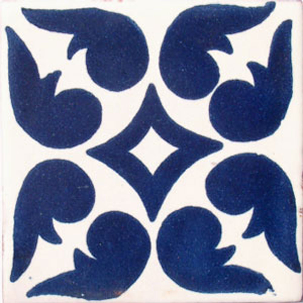 #C050) Mexican Tile sample Ceramic Handmade 4×4 inch, GET MANY AS YOU NEED !!