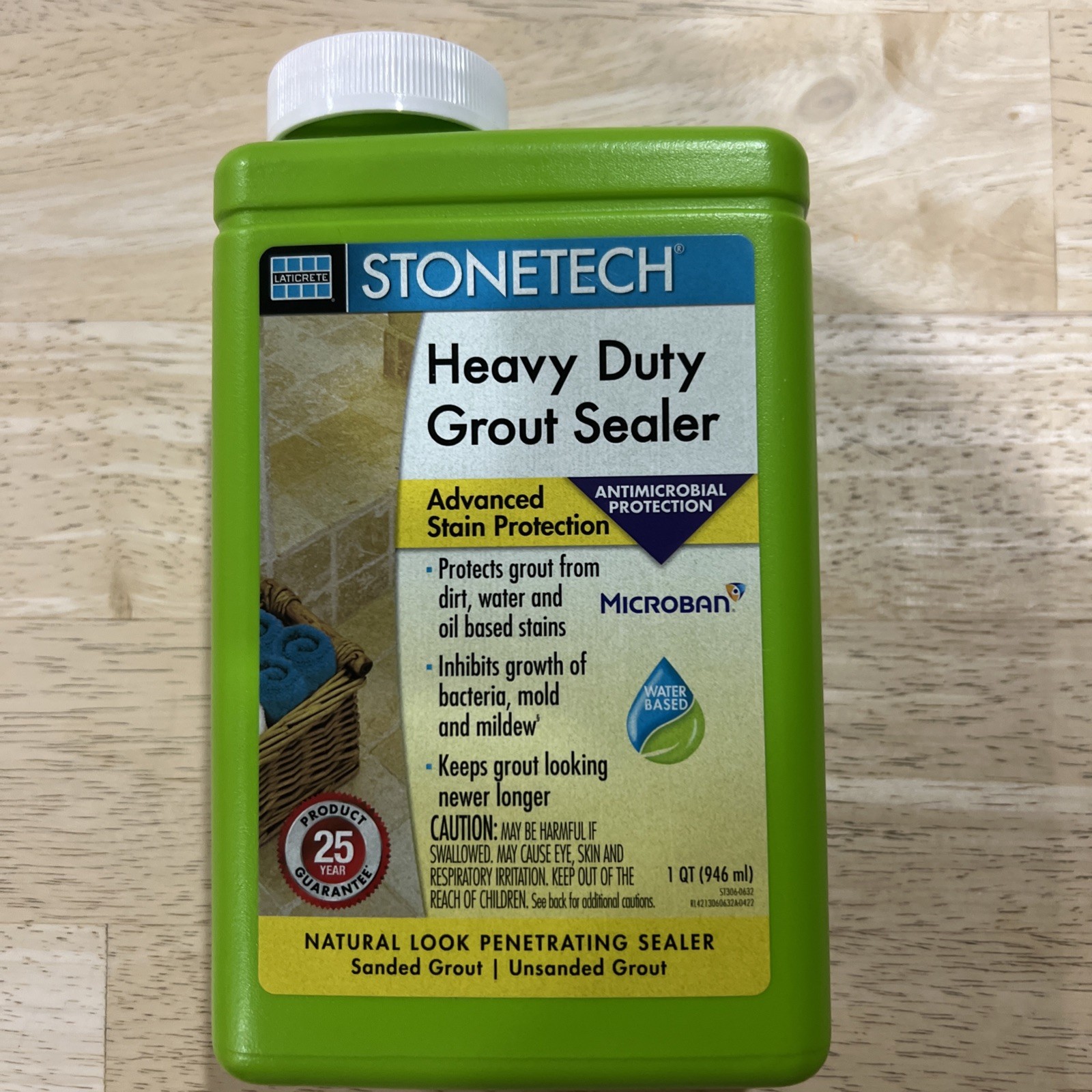 STONETECH Heavy Duty Grout Sealer 1 Quart New Never Opened Natural Look Sealer