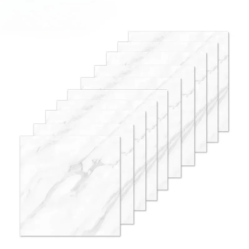 40Pcs Peel and Stick Marble Floor Wall Panels PVC Tiles Sticker Imitation Marble