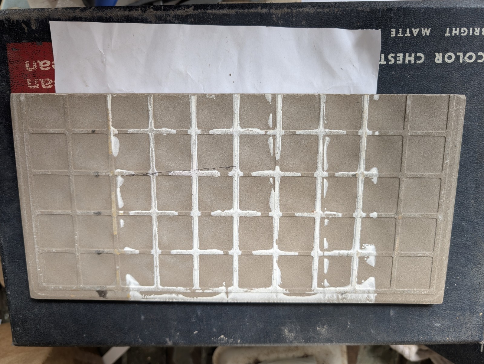 1 Piece of Dal-tile French Quarter Mardi Gras 6×12 Glazed Ceramic Floor Tile