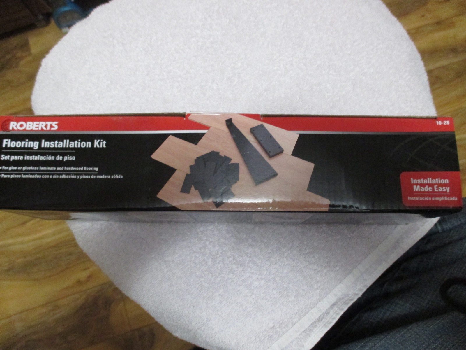 Roberts Flooring Installation Kit 10-28 for Laminate & Hardwood – 3-Piece Set